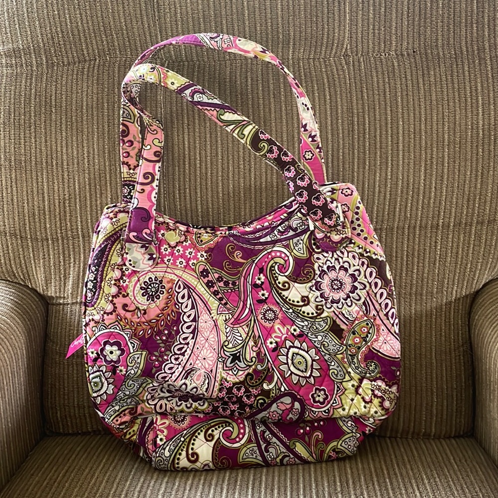 Vera Bradley Very Berry Paisley Purse